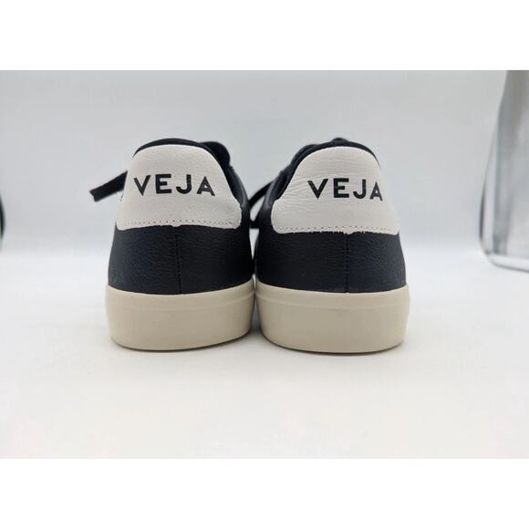 Veja Campo Black Leather EU 42.5 / US Women’s 11 – Clean Minimalist Sneaker - Picture 3 of 8